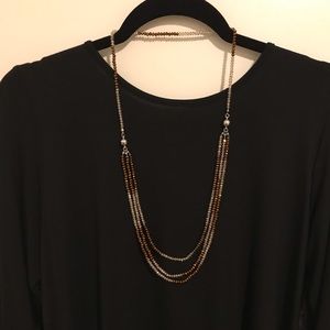 Versatile 3 Necklaces in 1  Silver Magnetic Clasp